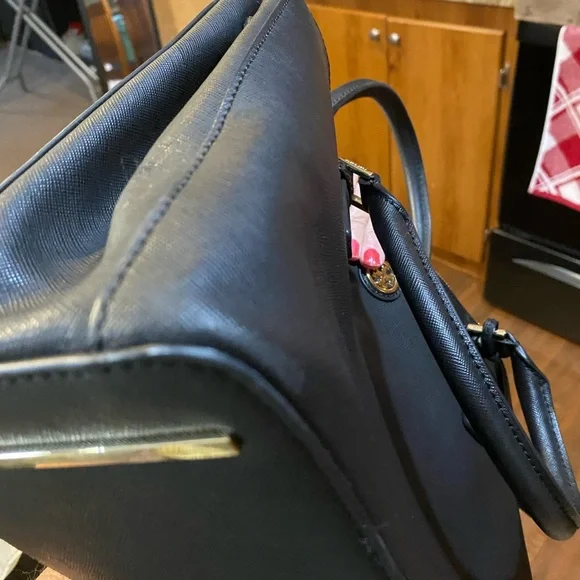 Tory Burch Leather Double-Zip Tote - Picture 7 of 12